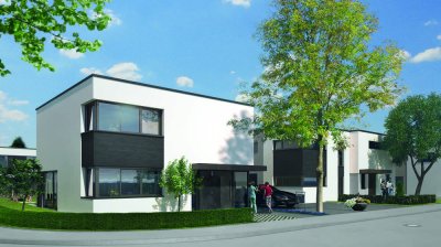 Nachhaltig wohnen: Neubau-EFH in Effizienzklasse A+ mit Wärmepumpe & PV-Anlage