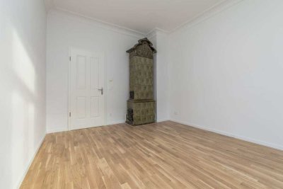 Historischer Charme trifft modernen Wohnkomfort – 4-Zimmer-Altbaujuwel mit Kachelofen