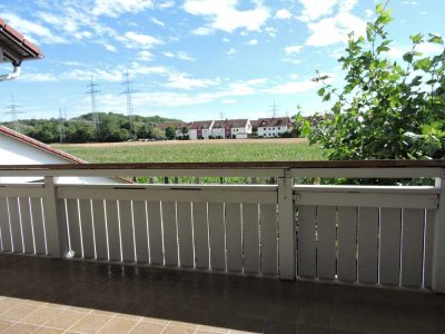 renovierte und außergewöhnliche 4 Zi.-Whg., Kamin, gr. SÜD/Balkon, EBK+Speis, Bad/WC+Gä/WC, Carport