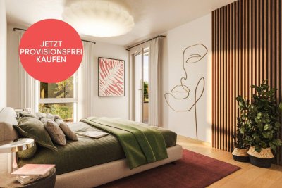 PROVISIONSFREI! Lichtdurchflutete 3-Zimmer-Wohnung | Süd-West-Ausrichtung | Balkon &amp; Loggia