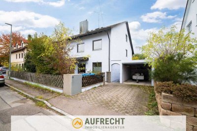 A U F R E C H T °FAMILIENIDYLLE° Doppelhaushälfte mit Charme in Weichs  - bereit für Ihre Träume!