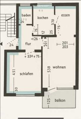 Attraktive 2,5-Zimmer-Wohnung mit Balkon in Bad Eilsen