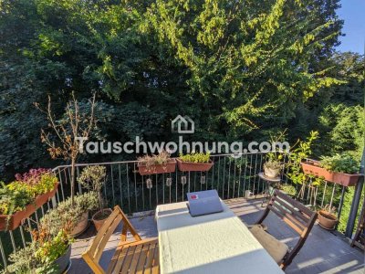 Tauschwohnung: Schöne 2-Zi-Wohnung mit Blick ins Grüne in Oberau