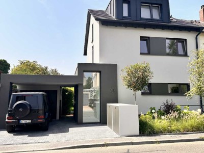 Luxuriöse Doppelhaushälfte in guter Lage – Design, Technik & Ruhe auf höchstem Niveau