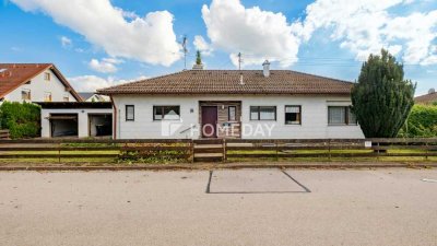 Zeitloser Bungalow in ruhiger Lage mit Renovierungsbedarf