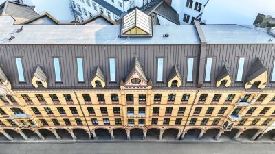 Neubau-Erstbezug Terrassenwohnung auf den Colonnaden unmittelbar an der Binnenalster