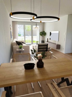 Erstbezug mit Terrasse: Stilvolle 2,5-Zimmer-Wohnung im EG