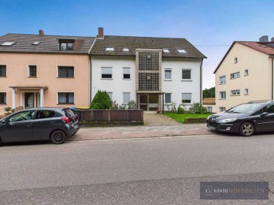 EG-Wohnung mit Balkon in Völklingen - Heidstock