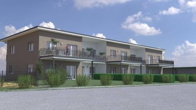 PROVISIONSFREIE, sonnige u. barrierefreie 2-3 Zi. Wohnungen mit großzügigem Balkon/Loggia oder Terrasse u. XXL Gartenanteil zum kleinen Preis (Top 04)