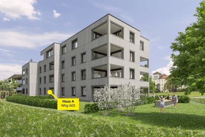 Kompakte 2-Zimmer-Gartenwohnung | A03