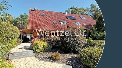 Hochwertiges Blockbohlenhaus mit traumhaftem Grundstück in Escheburg - Wentzel Dr.