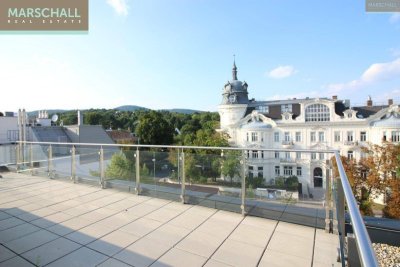 Moderne Dachterrassenwohnung mit Fernblick in Sievering