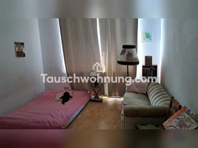 Tauschwohnung: teilmöbilierte Zimmer-Wohnung mit hohen Decken,1.OG