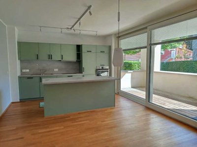 Große 2-Zimmer-EG-Wohnung in Memminger Altstadt