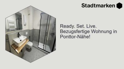 Sanierte Wohnung inklusive moderner Einbauküche