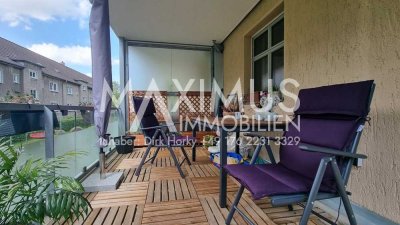 Ihre moderne, stylische und energiesparende 3 Raum-Wohnung mit riesigem Balkon in Glauchau