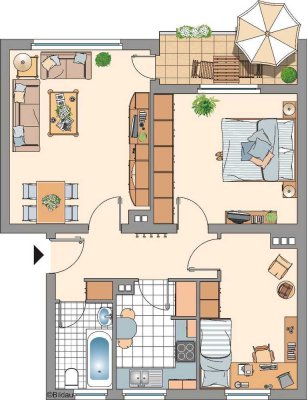 3-Zimmer frei, will mich denn keiner?