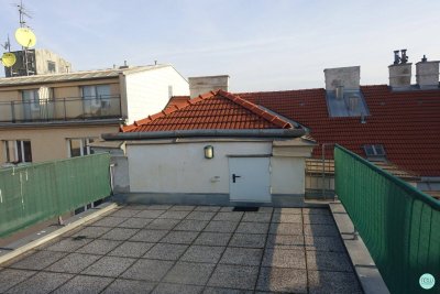 Terrassenmiete / 62 m2 Wohnung plus 20 m² Terrasse / Hofruhelage / NICHT WG-tauglisch/ 5 Jahre