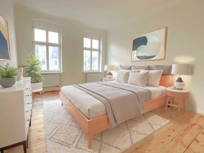 SCHWIND IMMOBILIEN - kernsanierte 3-Zimmer-Wohnung mit Altbaucharme