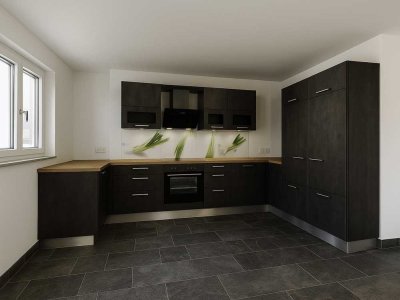 Exklusive 3-Zimmer-Neubauwohnung | Premium-Schieferboden | Einbauküche | Balkon & Panorama-Aussicht