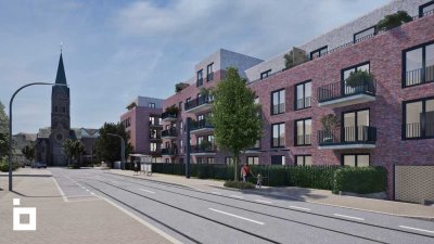 B08: Gut ausgestattete 1-Zimmerwohnung im 1. OG mit Balkon