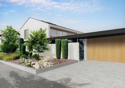 Entwicklungspotential: (Architekten-)Haus m. bes. Wohnflair in ruhiger Lage von Bad Friedrichshall