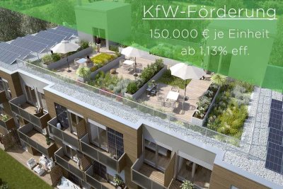 Whg 4 P9 - Terrassenwohnung mit Gartenanteil und Photovoltaikanlage