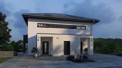 Haus mit 2 Haushälften ! Je Familie/Haushälfte/Grundstückshälfte nur 389.500,-EUR !