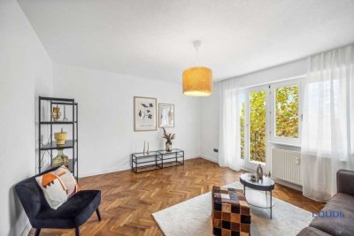 3-Zimmerwohnung: Frisch saniert & leerstehend.