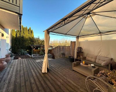 Helle Wohnung mit eigenem Garten – zum Wohlfühlen