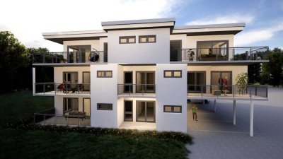 Moderne Erdgeschosswohnung mit sonniger Terrasse