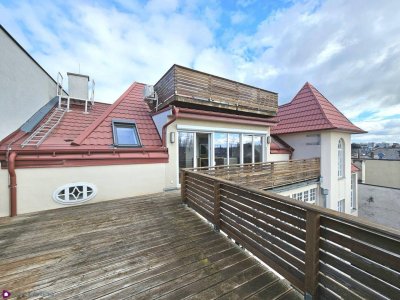 Dachgeschoss- Terrassenwohnung für Verwöhnte und alle, die Besonderes lieben...
