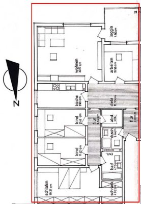 Großzügige 5-Zimmer-Wohnung im 4. OG mit Balkon in Alterlangen
