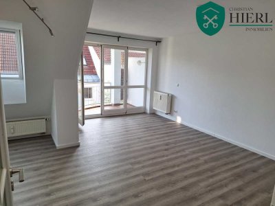 Charmante, helle Maisonette-Wohnung mit Balkon – ideal für Singles