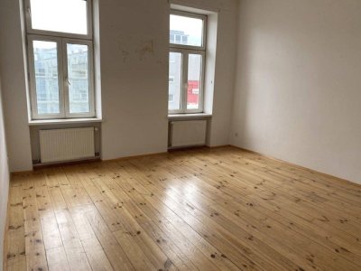 Helle 2-Zimmerwohnung in charmantem Altbau, Küche mit Platz für Sitzecke, Zimmer zentral begehbar, Nähe Linien 2 + 31 + 33 und U6-Dresdnerstraße!