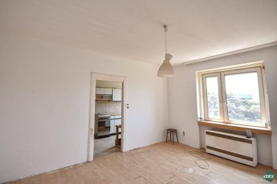 Sanierungsbedürftige 2-Zimmer-Altbauwohnung in ruhiger Lage