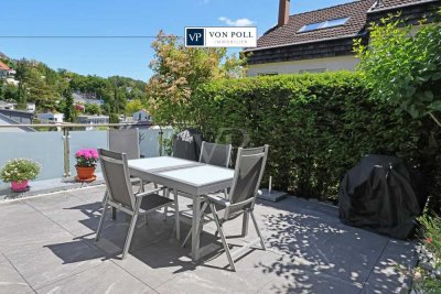 3,5- oder 4,5-Zimmer-Terrassenwohnung mit Aussicht in gehobenem Wohnumfeld