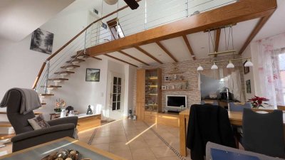 Traumhafte 3,5 Zimmer-Maisonetten-Wohnung mit Tiefgarage im Herzen von Fellbach