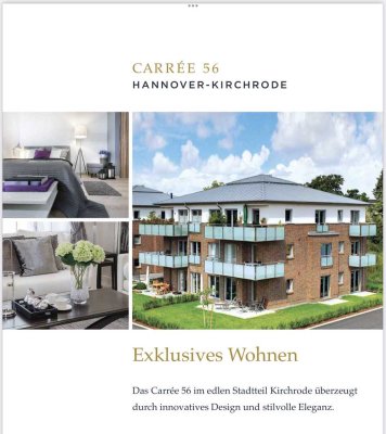*** KIRCHRODE ***   Leben in der Stadtvilla ! CARRÉE 56 - Top-Ausstattung ! 2 �Balkone ! TG-Platz !