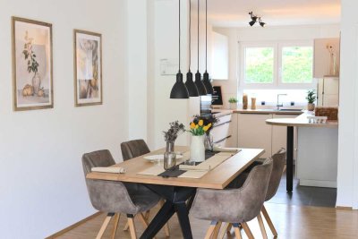 Neubau im alten Ortskern - Reihenendhaus (KfW40) mit Keller und 2 Stellplätzen. Förderung möglich!