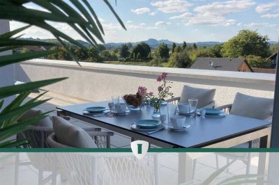 Exklusive, neuwertige Penthousewohnung mit Dachterrasse, Teilseeblick und hochwertiger Ausstattung