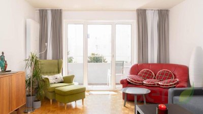 Renovierte 2-Zimmer-Wohnung mit Loggia in Salzburg – charmantes Wohnen im Altbauflair