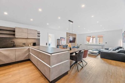 Moderne, sanierte 4-Zimmer Wohnung mit TG-Stellplatz im Herzen von Hemsbach - Provisionsfrei