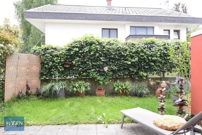 Wohnen auf zwei Etagen: Maisonette mit Garten und Terrasse in Lustenau