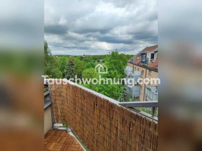 Tauschwohnung: 2-Raum DG Wohnung mit Balkon