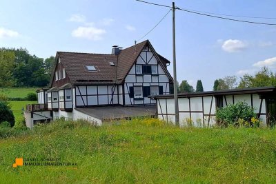 Großes Grundstück mit Wohn- und Gewerbenutzung - Ihr Traumobjekt in Marienheide