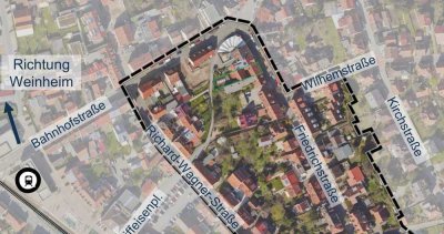 Haus mit Grundstück und Entwicklungspotenzial in Dossenheim / Ortsmitte II