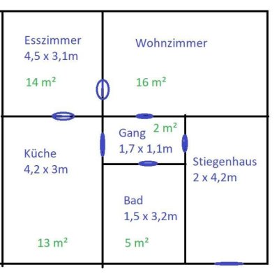 Wohnung für 4 Monate im Winter