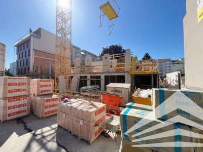 Rascher Baufortschritt! "PILLmein" - 4 Raumwohnung mit 19 m² Balkon (Top 2.12)
