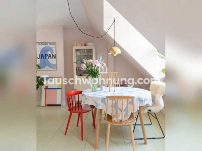 Tauschwohnung: Gemütliche 2,5 Zi DG Whg mit Holzofen